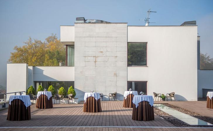 Outside Blau Hotel Las Caldas Asturias Outside Blau Hotel Las Caldas Asturias